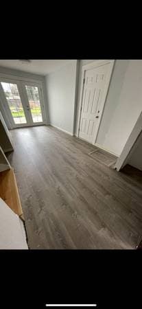 picture of a newly remodeled installed wood floor 